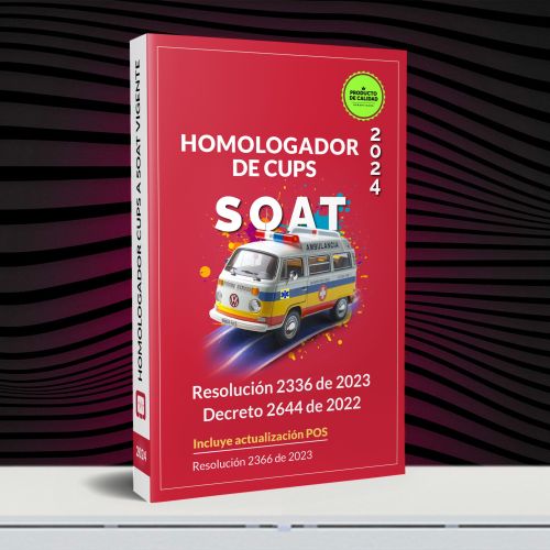 Códigos CUPS homologados al Manual Tarifario SOAT 2024